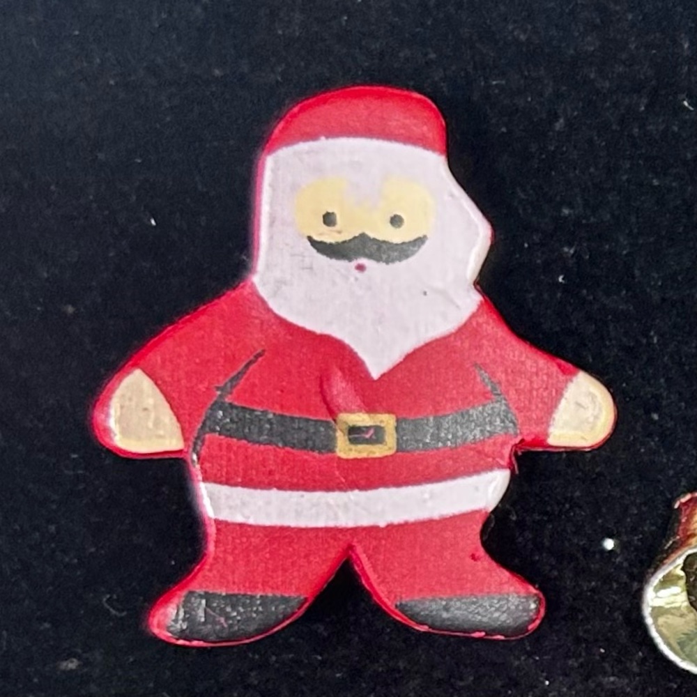 Vintage Christmas Holiday
Theme Brooches Small Red Pink Santa, Bell & Flamingo - Picture 3 of 5